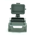 RS PRO Heavy Duty Power Connector Housing, Surface Mount, Die Cast Aluminium Body, IP65, 1 Lever Locking, PG16 208-4290