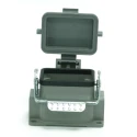 RS PRO Heavy Duty Power Connector Housing Surface Mount Die Cast Aluminium IP65 RS-H6B 208-4291
