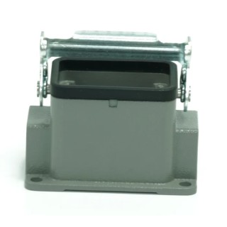RS PRO Heavy Duty Power Connector Housing 1 Lever Surface Mount Die Cast Aluminium IP65 RS-H6B 208-4297