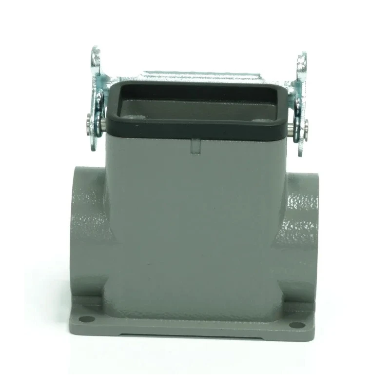 RS PRO Heavy Duty Power Connector Housing Surface Mount Die Cast Aluminium Body IP65 1 Lever M32 Thread 208-4299
