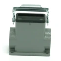 RS PRO Heavy Duty Power Connector Housing Surface Mount Die Cast Aluminium IP65 1 Lever 208-4300