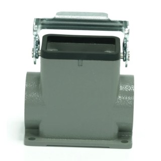 RS PRO Heavy Duty Power Connector Housing Surface Mount Die Cast Aluminium IP65 1 Lever 208-4300
