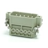 RS PRO Heavy Duty Power Connector Insert 16A Male 10 Contacts 250V Copper Alloy Silver Plating 208-4333