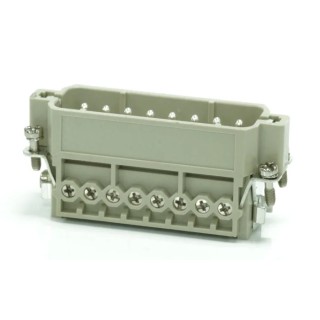 RS PRO Heavy Duty Power Connector Insert, Male, 16 Contacts, 16A Current Rating, 250V, Copper Alloy Contacts 208-4337