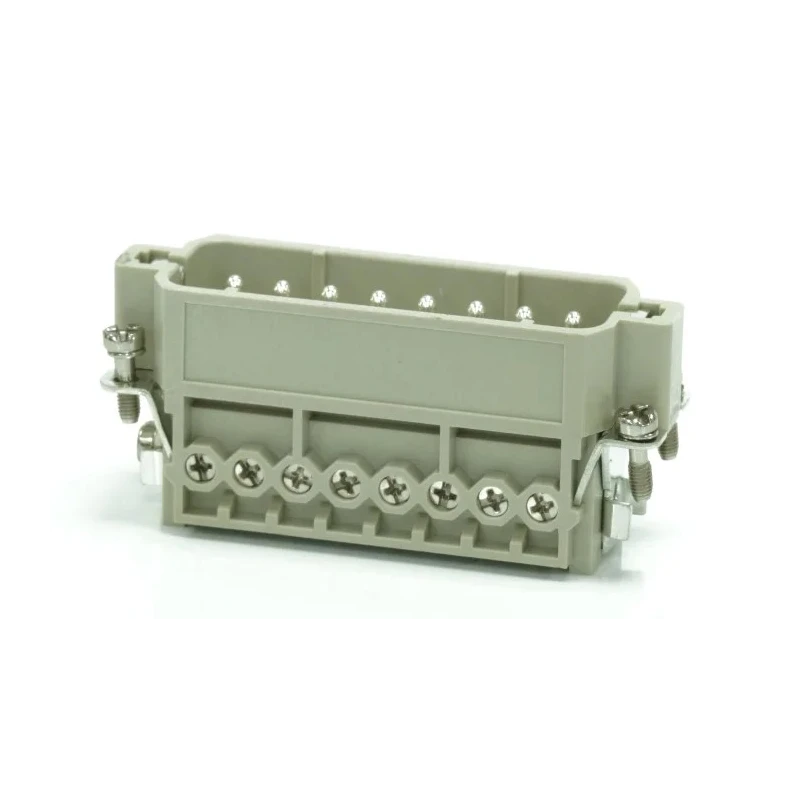 RS PRO Heavy Duty Power Connector Insert, Male, 16 Contacts, 16A Current Rating, 250V, Copper Alloy Contacts 208-4337