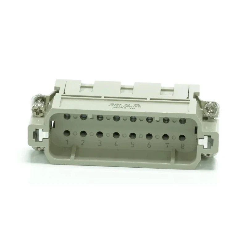RS PRO Heavy Duty Power Connector Insert 16A Male, 16 Contacts, 250V 208-4338