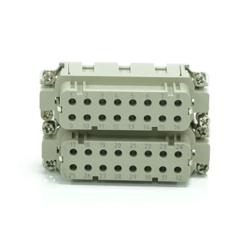 RS PRO Heavy Duty Power Connector Insert 16A Female 32 Contacts 250V 208-4340