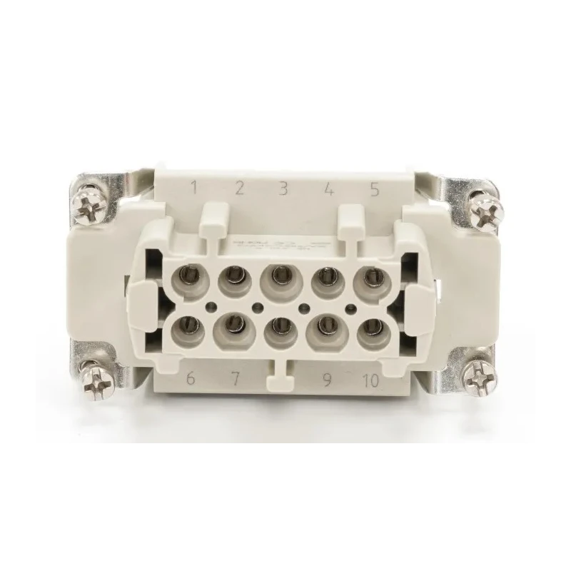 RS PRO Heavy Duty Power Connector Insert 16A Female 10 Contacts 500V 208-4492