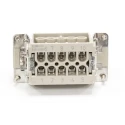 RS PRO Heavy Duty Power Connector Insert 16A Female 10 Contacts 500V 208-4492