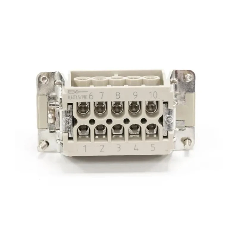 RS PRO Heavy Duty Power Connector Insert 16A Female 10 Contacts 500V 208-4492