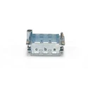 RS PRO Hinged Frame 3 Way For Use With 3 Module Connector Die Cast Zinc 10B 208-4539