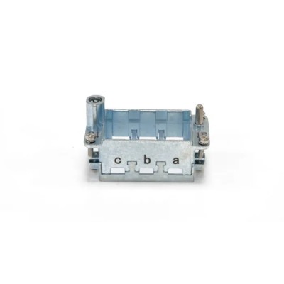 RS PRO Hinged Frame 3 Way For Use With 3 Module Connector Die Cast Zinc 10B 208-4539