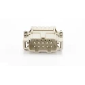 RS PRO Heavy Duty Power Connector Insert, 16A 500V Male, 10 Contacts 208-4497