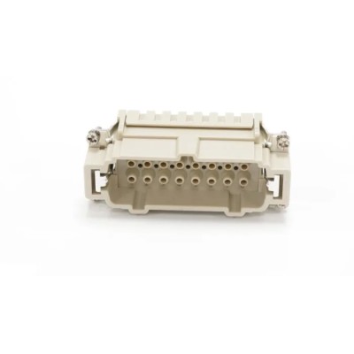 RS PRO Heavy Duty Power Connector Insert 16A 500V 16 Contacts Male 208-4503