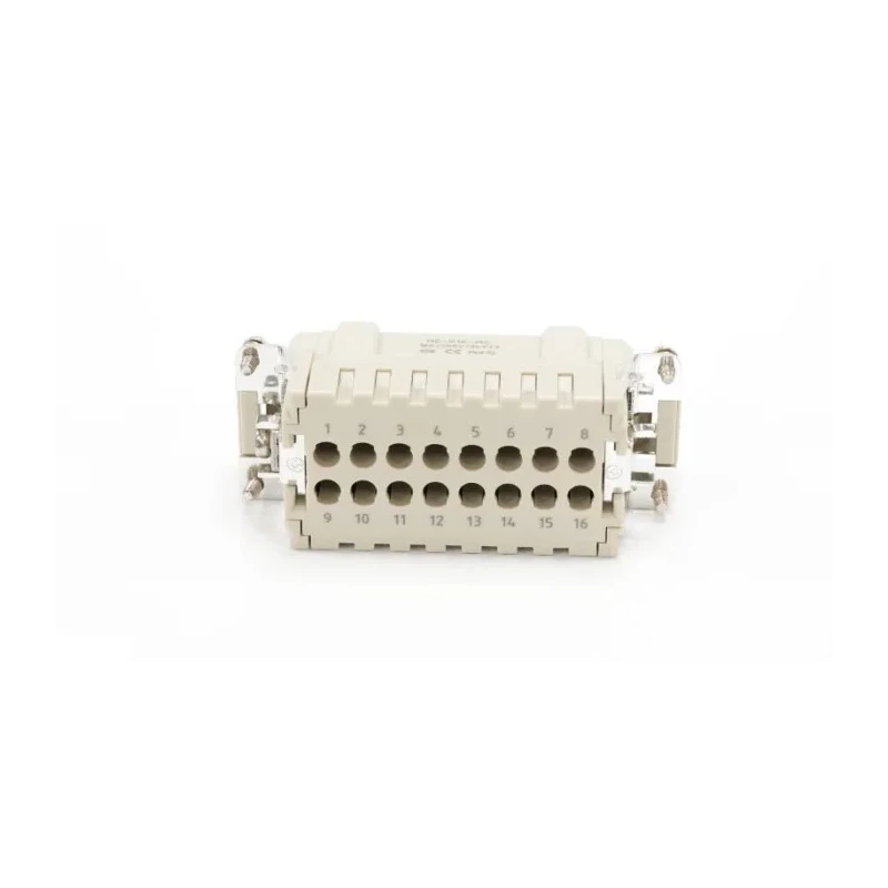 RS PRO Heavy Duty Power Connector Insert 16A 500V 16 Contacts Male 208-4503
