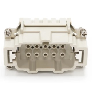 RS PRO Heavy Duty Power Connector Insert 16A Male 10 Contacts 500V 208-4496