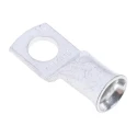 RS PRO Uninsulated Tubular Ring Terminal M10 Stud Size 1 AWG Wire Size Grey 531-891