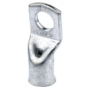 RS PRO Uninsulated Tubular Ring Terminal M12 Stud Size 2 AWG Wire Size Grey 531-920