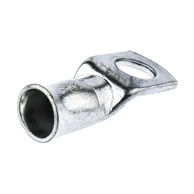 RS PRO Uninsulated Tubular Ring Terminal M12 Stud Size 2 AWG Wire Size Grey 531-920