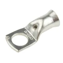 RS PRO Uninsulated Tubular Ring Terminal M12 Stud Size 1 AWG Wire Size Grey 531-908