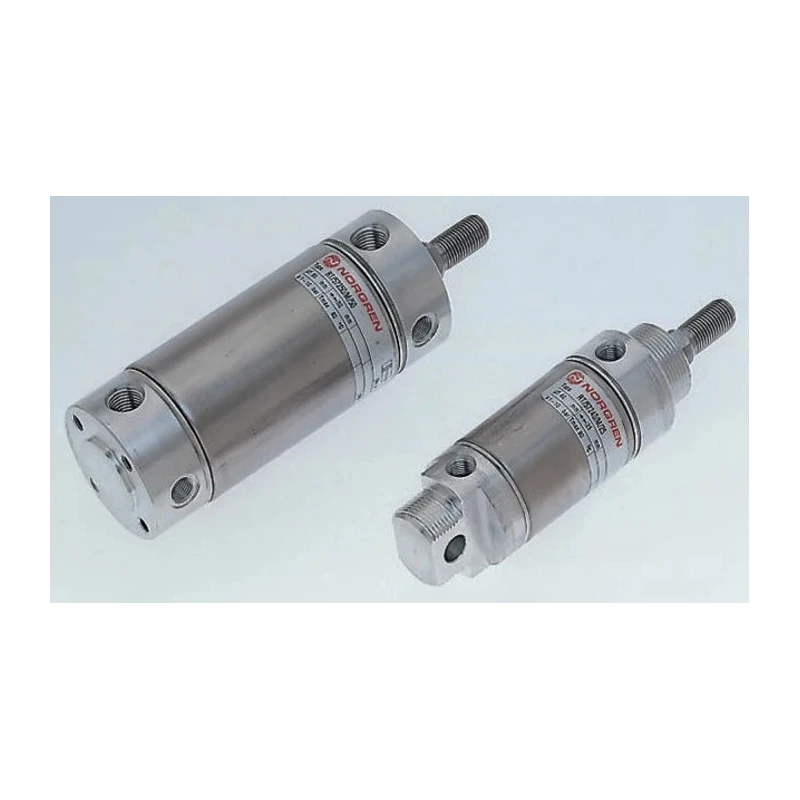 Norgren Pneumatic Piston Rod Cylinder 40mm Bore, 25mm Stroke, Double Acting, Stainless Steel Body, RT/57240/M/25