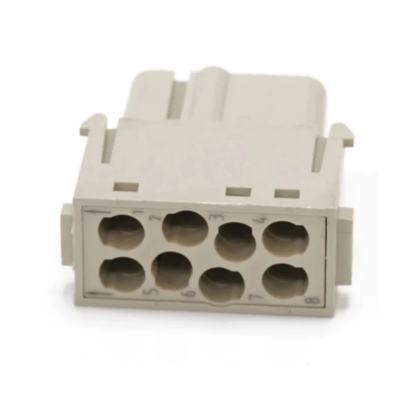 RS PRO Heavy Duty Power Connector Insert 16A Female 8 Contacts 400V Copper Alloy Silver Plated 208-4578