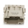 RS PRO Heavy Duty Power Connector Insert 16A Male 6 Contacts 500V Copper Alloy Silver Plated 208-4576