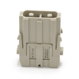 RS PRO Heavy Duty Power Connector Insert Male 2 Contacts 40A 1000V RS-208-4584