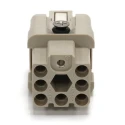 RS PRO Heavy Duty Power Connector Insert, 10A Current Rating, Female 7 Contact 400V 208-4607
