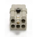 RS PRO Heavy Duty Power Connector Insert 16A Female 5 Contacts 400V 208-4604