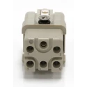 RS PRO Heavy Duty Power Connector Insert 16A Female 5 Contacts 400V 208-4604