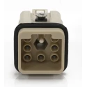 RS PRO Heavy Duty Power Connector Insert 10A Male 7 Contacts 400V RS PRO 208-4608