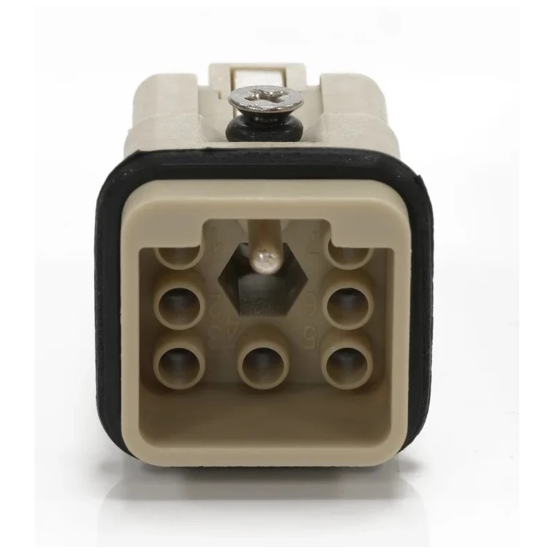 RS PRO Heavy Duty Power Connector Insert 10A Male 7 Contacts 400V RS PRO 208-4608