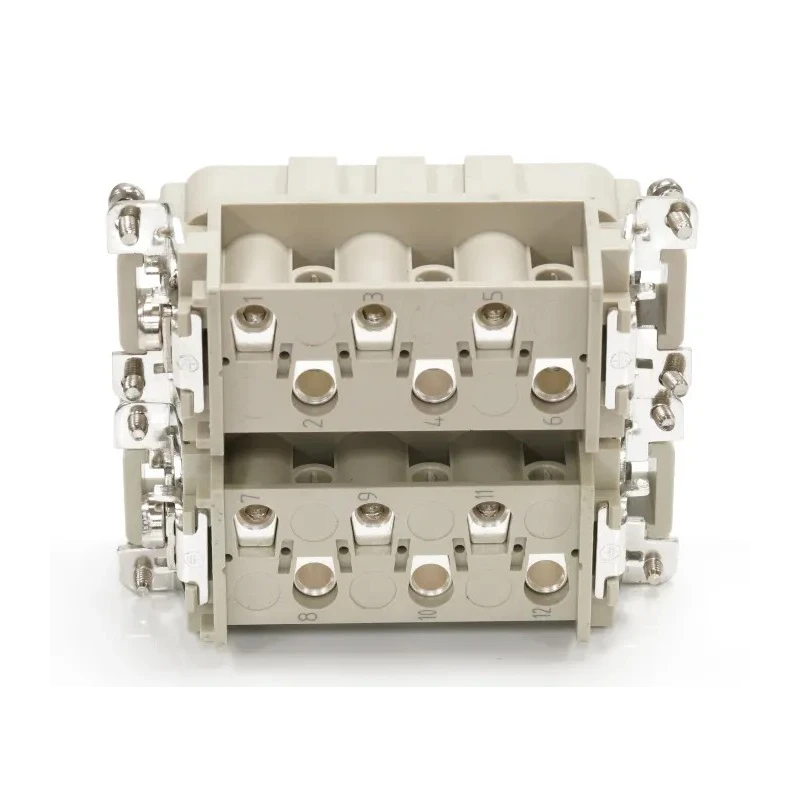 RS PRO Heavy Duty Power Connector Insert 35A Male 12 Contacts 400V RS-PRO 208-4615