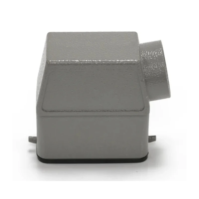 RS PRO Heavy Duty Power Connector Housing Die Cast Aluminium IP65 Side Mount with 2 Levers PG21 208-4717