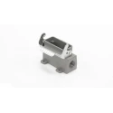 RS PRO Heavy Duty Power Connector Housing Die Cast Aluminium Surface Mount IP65 1 Lever M20 208-4718