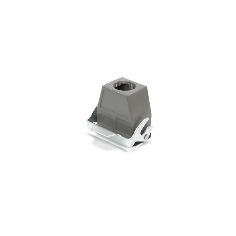 RS PRO Heavy Duty Power Connector Housing Cable-to-Cable Hood Die Cast Aluminium IP65 M32 Thread Size 1 Lever 208-4756
