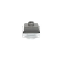 RS PRO Heavy Duty Power Connector Housing Cable-to-Cable Hood Die Cast Aluminium IP65 RS-H10B 208-4751