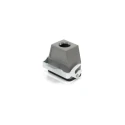 RS PRO Heavy Duty Power Connector Housing Die Cast Aluminium IP65 Cable-to-Cable Hood PG21 Thread RS PRO 208-4758