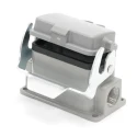 RS PRO Heavy Duty Power Connector Housing Surface Mount Die Cast Aluminium IP65 Protection RS-H10B 208-4795