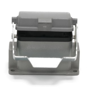 RS PRO Heavy Duty Power Connector Housing 1 Lever Surface Mount Die Cast Aluminium IP65 RS-H10B 208-4789