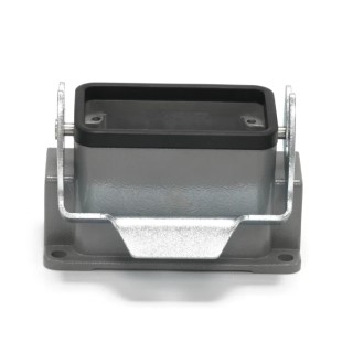 RS PRO Heavy Duty Power Connector Housing 1 Lever Surface Mount Die Cast Aluminium IP65 208-4798