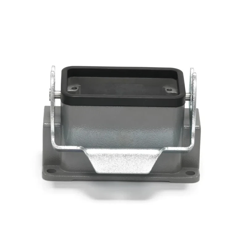 RS PRO Heavy Duty Power Connector Housing 1 Lever Surface Mount Die Cast Aluminium IP65 208-4798