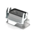 RS PRO Heavy Duty Power Connector Housing 1 Lever Surface Mount Die Cast Aluminium IP65 208-4798