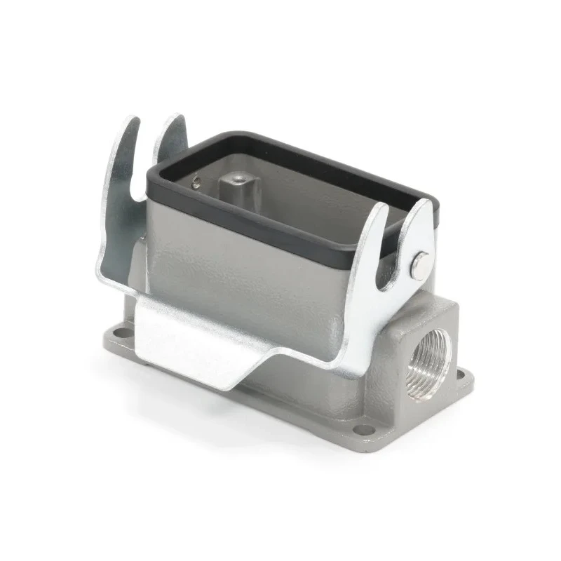 RS PRO Heavy Duty Power Connector Housing 1 Lever Surface Mount Die Cast Aluminium IP65 RS-H10B 208-4796
