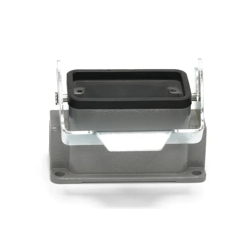 RS PRO Heavy Duty Power Connector Housing Surface Mount Die Cast Aluminium IP65 1 Lever M25 Thread 208-4797