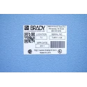 Brady Thermal Transfer Silver Metallised Glossy Polyester Label Printer Label 76.2 mm Width, 50.8 mm Length THT-19-434-1