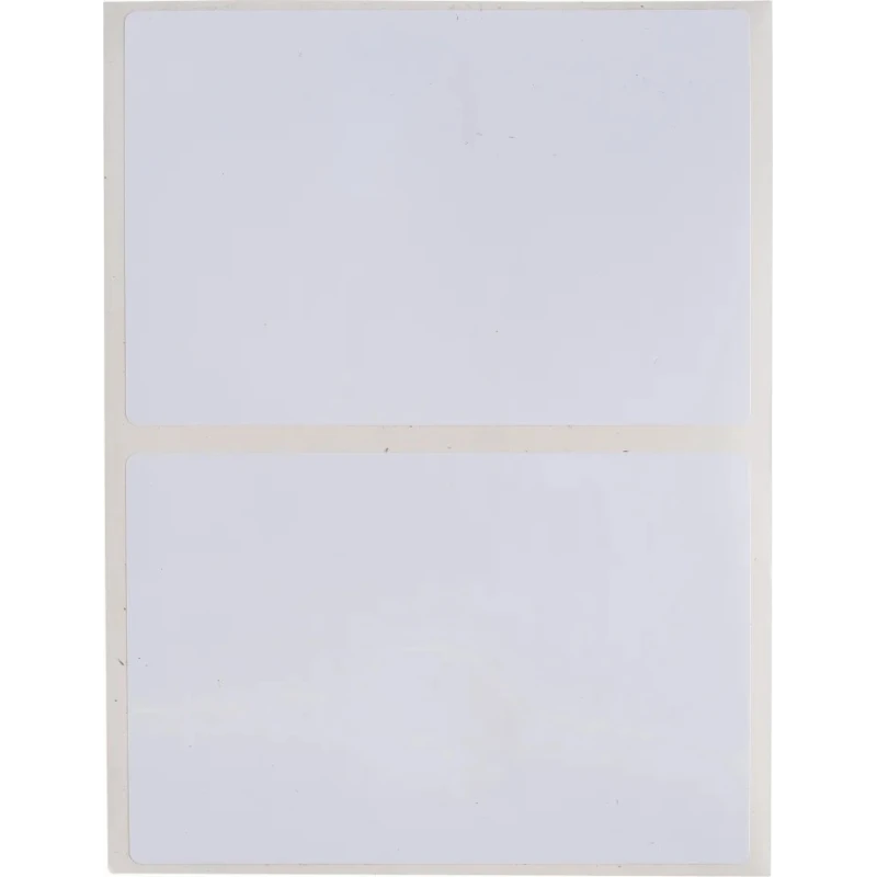 Brady Thermal Transfer Silver Metallised Glossy Polyester Label Printer Label 76.2 mm Width, 50.8 mm Length THT-19-434-1