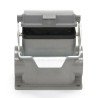 RS PRO Heavy Duty Power Connector Housing, Die Cast Aluminium Body, IP65, Surface Mount, 1 Lever Lock, Thread Size 208-4829