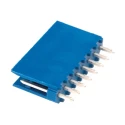 NEUTRAL AMPMODU Series Straight Through Hole PCB Header 8 Contacts 2.54 mm Pitch 1 Row Shrouded HE14